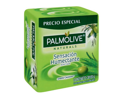 Jabón De Tocador Sensación Humectante - 3u x 120g - Palmolive