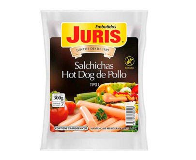 Salchichas Hot Dog De Pollo